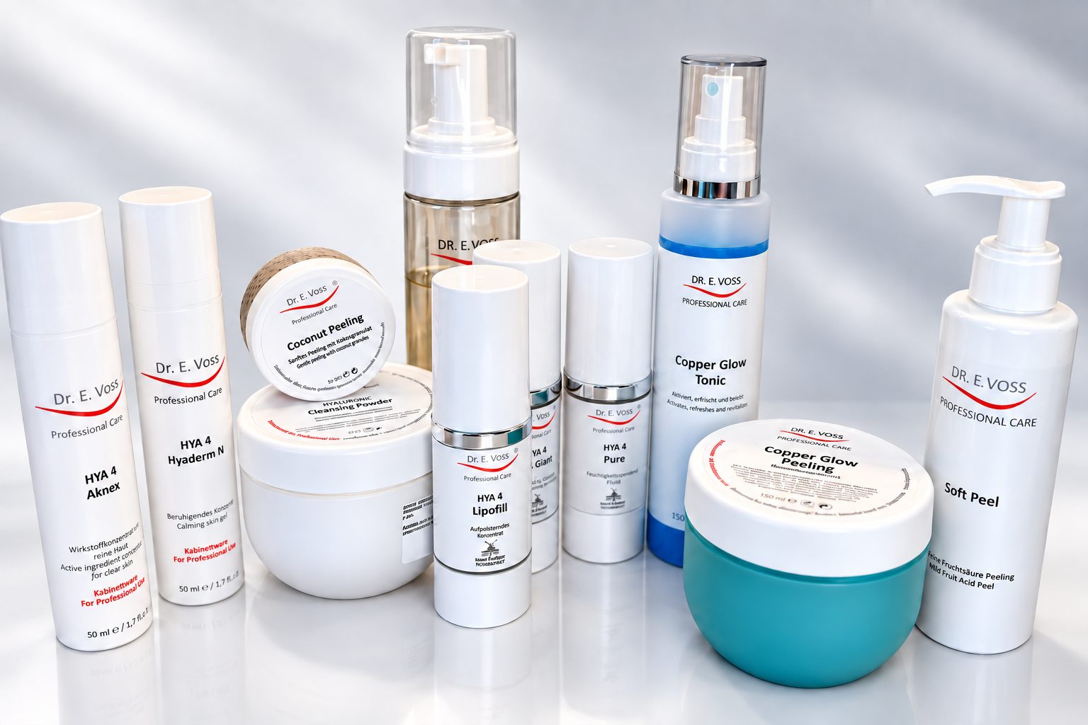Copper Glow nega z bakrovimi peptidi – Dr. E. Voss